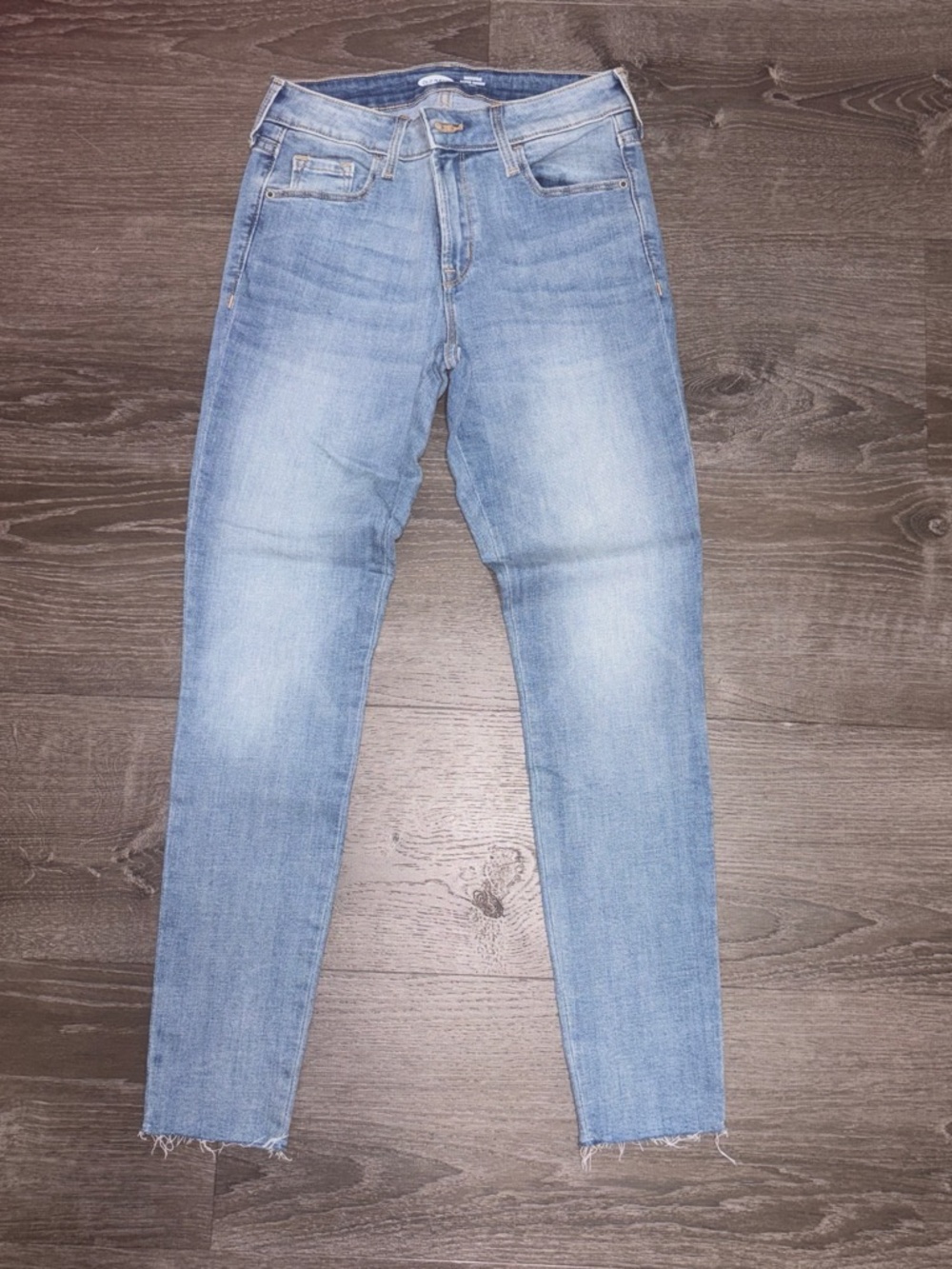Old Navy Light Blue Rockstar Super Skinny Jeans
